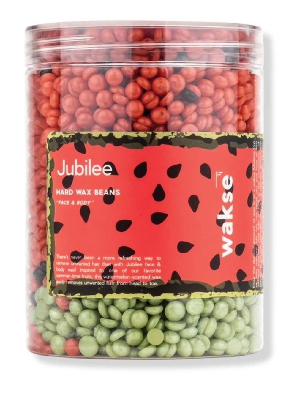 wakse Hard Wax Beans - Watermelon Jubilee - Large